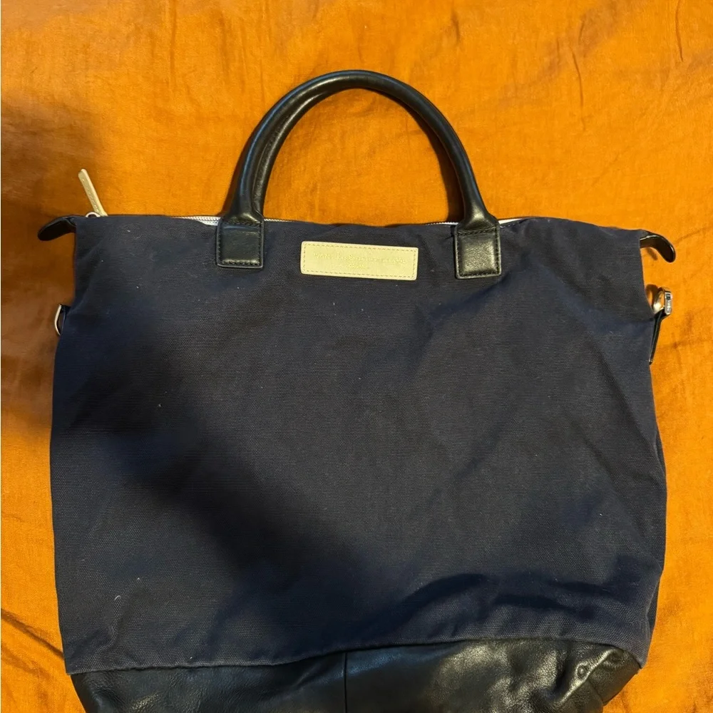 WANT Les Essentiels Navy O’Hare Organic Canvas Tote